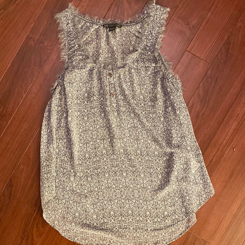 Armani Exchange Semi Sheer Tank size S/P